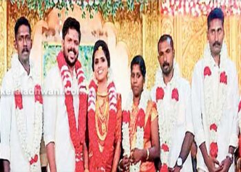 സ്നേഹം പകുത്തു നൽകിയ ആ കോട്ടയംകാരന്റെ കാരുണ്യം മൂന്നു പേർക്ക് മംഗല്യഭാഗ്യമായി;  പാലാക്കാരൻ അനിൽകുമാറും ഭാര്യയുമാണ് സ്വന്തം മകളുടെ വിവാഹ ചിലവ് ചുരുക്കി മറ്റു മൂന്നു പേരുടെ വിവാഹം നടത്തിയത്; കാരുണ്യ കഥ ചേർപ്പുങ്കലിൽ നിന്ന്