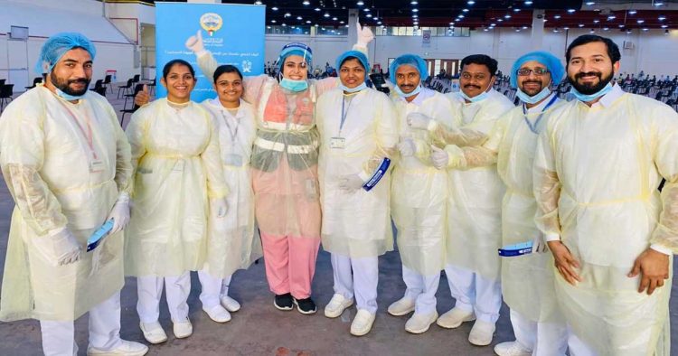 കൊറോണ; കുവൈത്തിന് കരുത്തായി കേരളത്തിന്റെ സ്വന്തം മാലാഖമാർ; മലയാളികളുടെ പ്രവർത്തനം ലോകത്തിനുതന്നെ മാതൃക