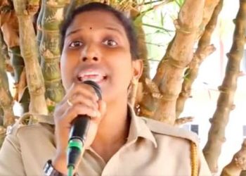 തകര്‍ക്കണം,തകര്‍ക്കണം നമ്മളീ കൊറോണയെ; വൈറലായി പോലീസുകാരിയുടെ പാട്ട്