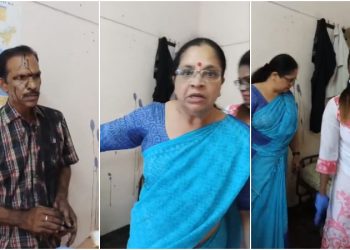 സമൂഹ മാധ്യമങ്ങളിലുടെ സ്ത്രീകളെ അപമാനിച്ച ഡോ. വിജയ് പി. നായരെ ഒരു സംഘം സ്ത്രീകള്‍ ചേര്‍ന്ന് കരി ഓയില്‍ ഒഴിച്ചു: കരി ഓയില്‍ ഒഴിച്ച് ഡബ്ബിങ് ആര്‍ട്ടിസ്റ്റ് ഭാഗ്യലക്ഷ്മി, ആക്ടിവിസ്റ്റ് ദിയ സന എന്നിവരുടെ നേതൃത്വത്തിൽ