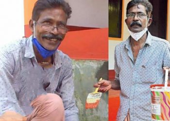 അവാര്‍ഡ് വന്നപ്പോള്‍ അശോകന്‍ പെയിന്റ് പണിയില്‍; ഫോണുമായി മകന്‍ പാഞ്ഞെത്തി