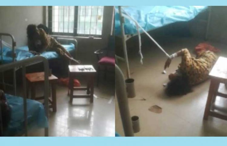 തൃശൂര്‍ മെഡിക്കല്‍ കോളജില്‍ കൊവിഡ് രോഗിയോട് ക്രൂരത; രോഗിയെ കെട്ടിയിട്ടു; പരാതി നല്‍കി ബന്ധുക്കള്‍