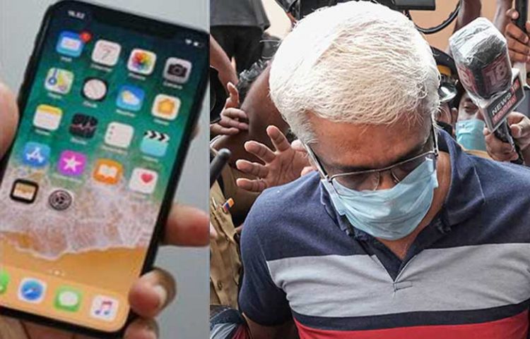 ലൈഫ്മിഷന്‍ പദ്ധതി: കരാര്‍ ലഭിക്കാന്‍ സന്തോഷ് ഈപ്പന്‍ നല്‍കിയ ഏറ്റവും വിലയേറിയ ഐഫോണ്‍ ഉപയോഗിച്ചിരുന്നത് ശിവശങ്കര്‍; തെളിവുകള്‍ പുറത്ത്