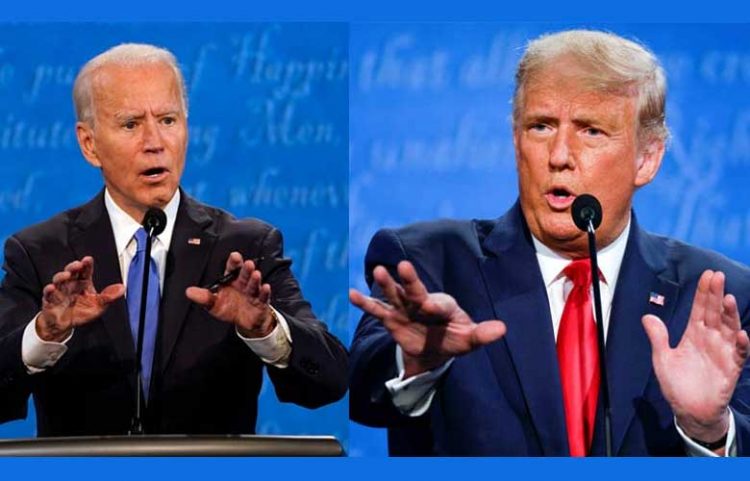 അവസാന സംവാദത്തില്‍ ഇന്ത്യയെ അനുകൂലിച്ച് ബൈഡന്‍, വിമര്‍ശിച്ച് ട്രംപ്; ഇന്ത്യക്കാര്‍ക്ക് പ്രയോജനം ലഭിക്കുന്ന ട്രംപ് റദ്ദാക്കിയ ‘ഡാകാ’ പുനസ്ഥാപിക്കുമെന്ന് ബൈഡന്‍; ഏറ്റവും മലിനമായ വായുവുള്ള രാജ്യങ്ങളിലൊന്ന് ഇന്ത്യയെന്ന് ട്രംപ്