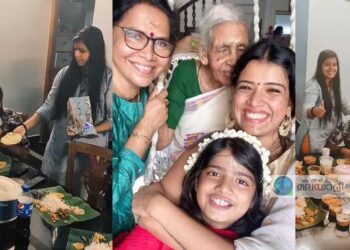 ഓണസദ്യ വിളമ്പിയും ബാലയെ ഊട്ടിയും ബാലയുടെ രണ്ടാം ഭാര്യ, മകൾ പാപ്പുവിനും തന്റെ കുടുംബത്തിനും ഒപ്പം അടിച്ച് പൊളിച്ച് അമൃതയും