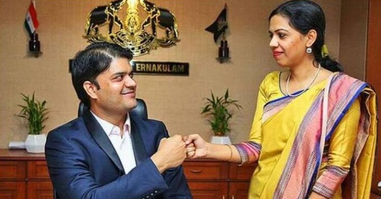 കൊല്ലം ഭാര്യ ഭരിക്കും, എറണാകുളത്ത് ഭര്‍ത്താവിന്റെ സേവനവും; കളക്ടര്‍ ഫാമിലിക്ക് ആശംസാപ്രവാഹം