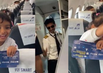 പൈലറ്റായ പപ്പയോടൊപ്പം ഡൽഹിയിലേക്കുള്ള  എന്റെ ആദ്യ വിമാനയാത്ര.. കോക്ക്പിറ്റിന്റെ വാതിൽക്കൽ നിൽക്കുന്ന പൈലറ്റിനെ ‘പപ്പാ’ എന്ന് സന്തോഷത്തോടെ വിളിക്കുന്ന കുഞ്ഞ് ഷനായ