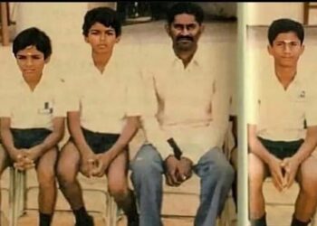 നിക്കറും ഷര്‍ട്ടുമിട്ട് നില്‍ക്കുന്ന പ്രിയതാരത്തിന്റെ ചിത്രം ആരാധകര്‍ ഏറ്റെടുത്തു കഴിഞ്ഞു