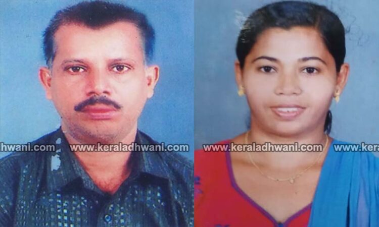 പുതുപ്പള്ളിയില്‍ ഓട്ടോഡ്രൈവർ വെട്ടേറ്റ് മരിച്ച  സംഭവം; ഭാര്യയെ മണര്‍കാട് പള്ളിമുറ്റത്ത് നിന്നും പൊലീസ് കസ്റ്റഡിയിലെടുത്തു