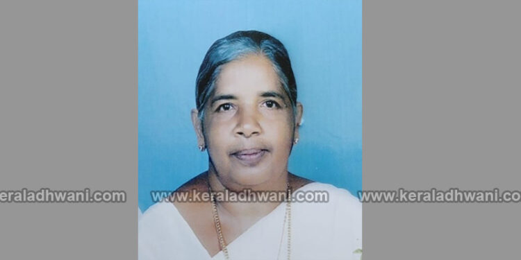 മാങ്ങാനം കക്കത്തുംകുഴിയിൽ ലീലാമ്മ കോശി അന്തരിച്ചു. 65 വയസ്സായിരുന്നു. സംസ്കാരം ഇന്ന് 3 മണിക്ക് ചെമ്മരപ്പള്ളി ബഥേൽ മാർത്തോമാ പള്ളിയിൽ