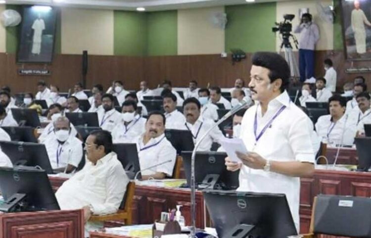 നീറ്റിനെതിരായ ബില്ല് തമിഴ്നാട് നിയമസഭ വീണ്ടും പാസാക്കി