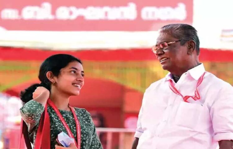 സിപിഐഎം സംസ്ഥാന സമ്മേളനത്തിലെ പ്രായം കുറഞ്ഞ പ്രതിനിധിയായി അനുജ; മഹാരാജാസ് കോളേജിലെ പൊളിറ്റിക്കല്‍ സയന്‍സ് മൂന്നാം വര്‍ഷ വിദ്യാര്‍ത്ഥിനി