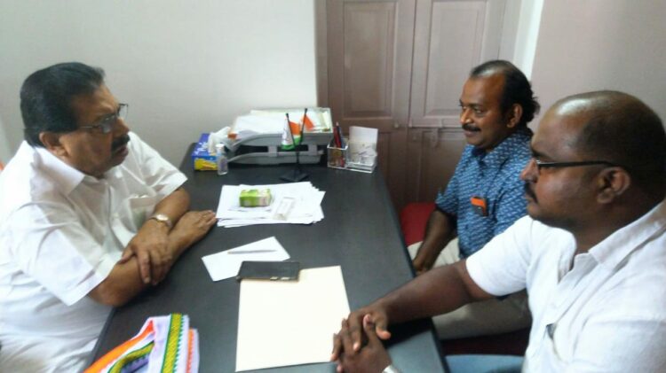 ഓവർസീസ് എൻ.സി.പി പ്രതിനിധികൾ എൻ .സി. പി സംസ്ഥാന പ്രസിഡണ്ട് പി സി ചാക്കോയെ സന്ദർശിച്ചു