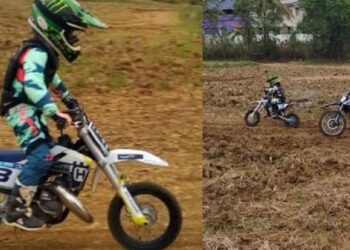 ആറുവയസുകാരന് മഡ് റെയ്സിംഗ് പരിശീലനം; പിതാവിനെതിരെ കേസെടുത്തു; ട്രാക്ക് കാണാനാണ് കുട്ടിയും പിതാവും എത്തിയത്; കാടങ്കോട് നടന്നത് റെയ്സിംഗ് പ്രാക്ടീസ് അല്ലെന്ന് സംഘാടകന്റെ വിശദീകരണം