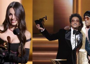 ഗ്രാമി പുരസ്‌കാരം പ്രഖ്യാപിച്ചു; ബ്രൂണോ മാഴ്സിനും ഒലിവിയ റോഡ്രിഗോയ്ക്കും പുരസ്‌കാരം