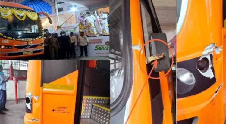 കെ-സ്വിഫ്റ്റ് അപകടത്തില്‍പ്പെട്ടതിന് പിന്നില്‍ സ്വകാര്യ ബസ് ലോബി; ഗുരുതര ആരോപണവുമായി കെഎസ്ആര്‍ടിസി എം.ഡി