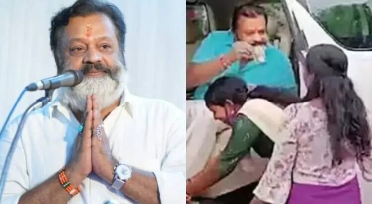 വണങ്ങുന്നത് ആചാരത്തിന്റെ ഭാഗം; സംസ്‌കാരമില്ലാത്തവരോട് ഒന്നും പറയാനില്ല, വിമര്‍ശനങ്ങള്‍ക്ക് മറുപടിയുമായി സുരേഷ് ഗോപി