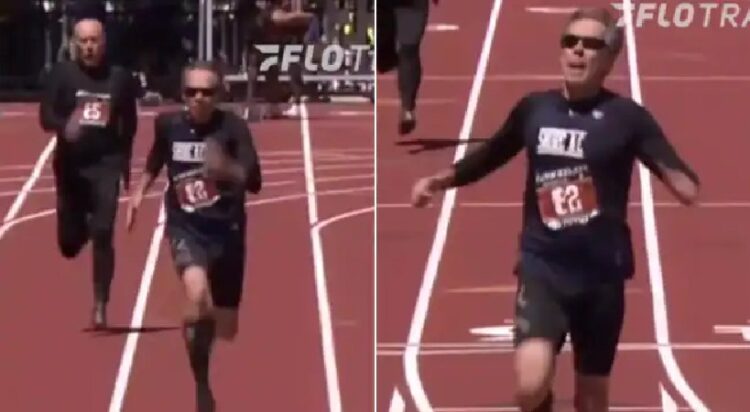 100 മീറ്റര്‍ ഓട്ടം 13.47 സെക്കന്‍ഡില്‍ പൂര്‍ത്തിയാക്കി മിന്നലായി 70 വയസുകാരന്‍; വിഡിയോ വൈറല്‍