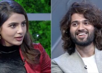 സാമന്തയ്ക്കും വിജയ് ദേവരകൊണ്ടയ്ക്കും ഷൂട്ടിംഗിനിടെ അപകടം; ഇരുവരും സഞ്ചരിച്ച കാര്‍ നദിയിലേക്ക് മറിഞ്ഞു