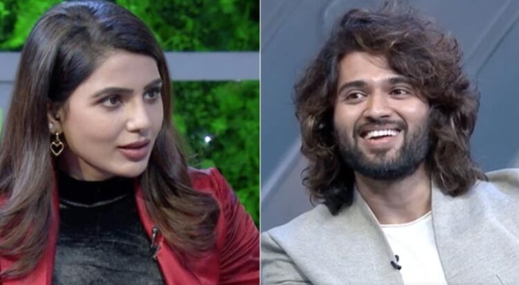 സാമന്തയ്ക്കും വിജയ് ദേവരകൊണ്ടയ്ക്കും ഷൂട്ടിംഗിനിടെ അപകടം; ഇരുവരും സഞ്ചരിച്ച കാര്‍ നദിയിലേക്ക് മറിഞ്ഞു