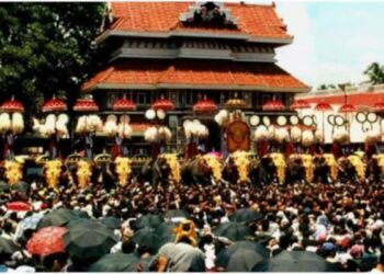 പൂരം പൊടിപൂരം: സാമ്പിള് വെടിക്കെട്ട് രാത്രി; നഗരത്തില് ഗതാഗത നിയന്ത്രണം