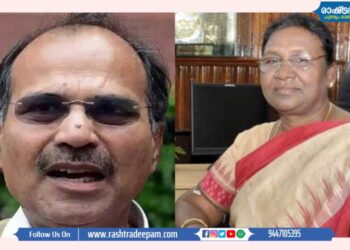 രാഷ്ട്രപത്‌നി പരാമര്‍ശം; കോണ്‍ഗ്രസിനെ പ്രതിരോധത്തിലാക്കിയ പരാമര്‍ശത്തില്‍ അധിര്‍ രഞ്ജന്‍ ചൗധരി രാഷ്ട്രപതിയെ നേരിട്ട് കണ്ട് മാപ്പ് പറയും