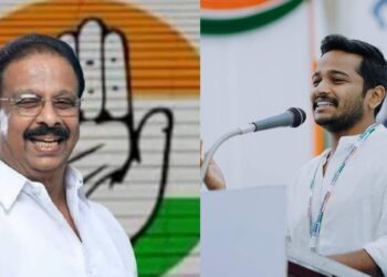 ജനങ്ങളോട് സംസാരിക്കാന്‍ സിനിമയിലെ യുവാക്കള്‍ മുന്നോട്ട് വരുന്നത് നാടിന് ശുഭസൂചകം; കോണ്‍ഗ്രസ് വേദിയിലെത്തിയ ബേസില്‍ ജോസഫിന് അഭിവാദ്യമര്‍പ്പിച്ച് കെ സുധാകരന്‍