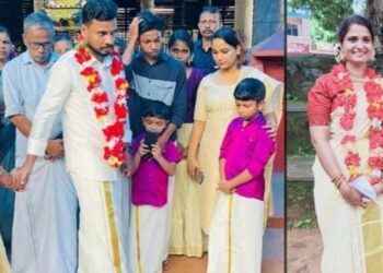 സജീഷും പ്രതിഭയും ഒന്നായി; വിവാഹത്തിന് സാക്ഷിയായി മക്കളും,അനുഗ്രഹങ്ങൾ നേർന്ന് ലിനിയുടെ കുടുംബവും