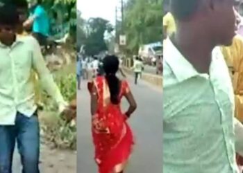 നിശ്ചയം കഴിഞ്ഞ് സ്ത്രീധനവുമായി മുങ്ങി; നവവരനെ കൈയ്യോടെ പിടികൂടി യുവതി, വീഡിയോ