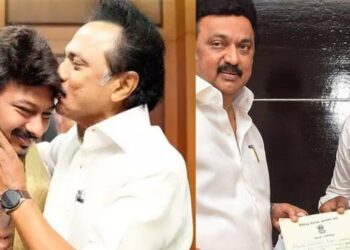 ഞാനും ഉദയനിധിയും സഹോദരന്മാരാണോ എന്ന് ചോദിക്കുന്നവരുണ്ട്, ഈ ചോദ്യം കൂടുതൽ നേരിടുന്നത്‌ വിദേശ സന്ദർശനങ്ങളിൽ; ചെറുപുഞ്ചിരിയോടെ സ്റ്റാലിൻ