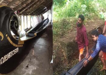 നെഹ്‌റു ട്രോഫി വള്ളംകളിക്ക് മാറ്റുരക്കാൻ മാങ്ങാനത്ത് നിന്നും വേലങ്ങാടൻ ചുരുളൻ വള്ളം വീണ്ടും പുന്നമടക്കായലിലേക്ക്