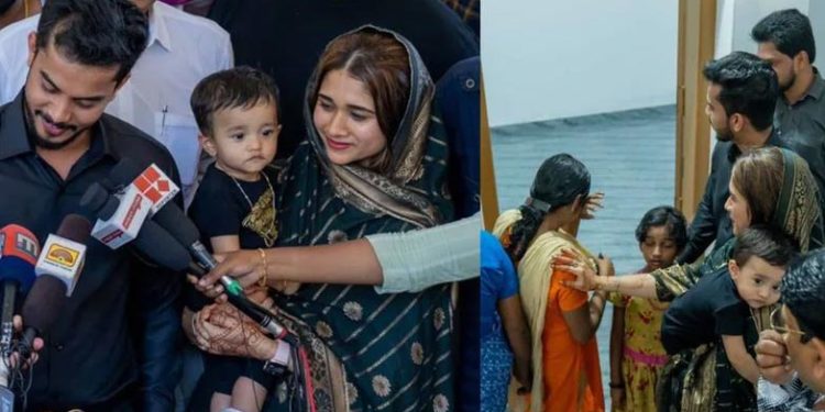 മകളുടെ ഒന്നാം പിറന്നാള്: നിര്ധന കുടുംബത്തിന് 25 ലക്ഷം രൂപയുടെ വീട് സമ്മാനിച്ച് പ്രവാസി വ്യവസായി