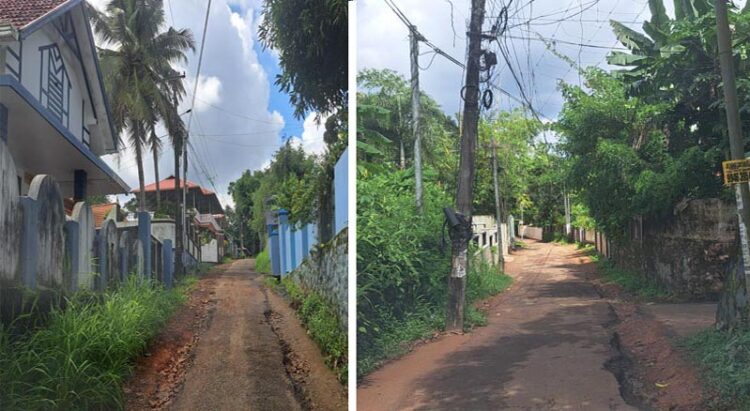 തകർന്നു തരിപ്പണമായി മാങ്ങാനം ആശ്രമം വാർഡിലെ റോഡുകൾ; തകർന്നിട്ട് ഒരു വർഷത്തിലേറെ