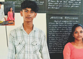 വ​ർ​ധി​ച്ചു​വ​രു​ന്ന റോ​ഡ​പ​ക​ടം: മൂ​ന്നു​ത​ര​ത്തി​ല്‍ ര​ക്ഷാ​ക​വ​ചം ഒ​രു​ക്കി ശാ​സ്ത്ര​മേ​ള​യി​ൽ ശ്ര​ദ്ധ​നേ​ടി അ​ഖി​ലും ല​ക്ഷ്മി​യും