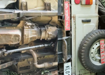 അതിരപ്പിള്ളിയില്‍ വനപാലകര്‍ സഞ്ചരിച്ച ജീപ്പിന് നേരെ കാട്ടാന ആക്രമണം; 2 പേര്‍ക്ക് പരിക്ക്