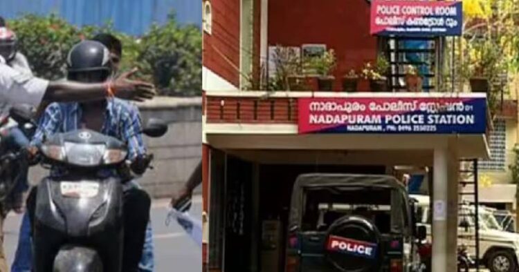 പ്രായപൂര്‍ത്തിയാവാത്ത മകന്‍ ഓടിച്ച ബൈക്ക് കൈയ്യോടെ പൊക്കി പോലീസ്, പിതാവിന് കിട്ടിയത് എട്ടിന്റെ പണി