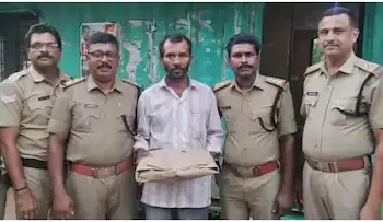 ആര്യങ്കാവിൽ കെ എസ് ആർ ടി സി ബസ് യാത്രക്കാരനിൽ നിന്നും കഞ്ചാവ് പിടികൂടി