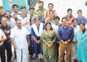 കാ​യി​കതാ​ര​ങ്ങ​ൾ​ക്ക് ആ​ശ്വാ​സ​മാ​യി സ്പോ​ർ​ട്സ് ആ​യു​ർ​വേ​ദ സെ​ൽ