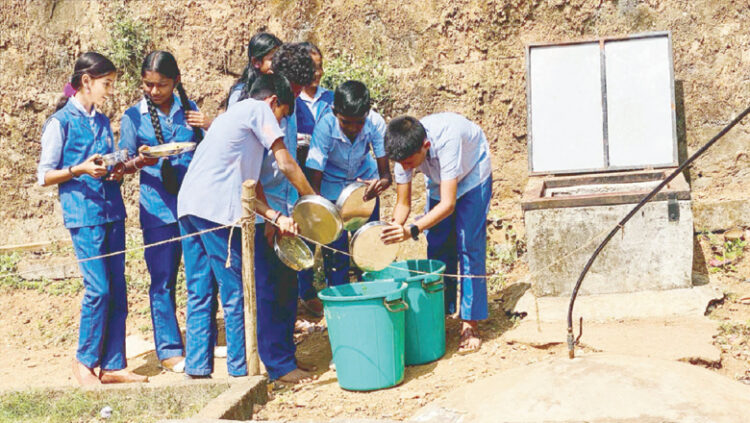ജൈവമാലിന്യത്തില്നിന്നു ബയോഗ്യാസ് ഉത്പാദിപ്പിച്ച് പ്രമാടം നേതാജി ഹയര് സെക്കന്ഡറി സ്കൂൾ