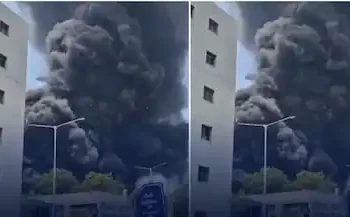 അഹമ്മാദാബാദ് വിമാനത്താവളത്തിന് സമീപം എയ‍ർ ഇന്ത്യ വിമാനം ജനവാസമേഖലയിൽ തകർന്നുവീണു