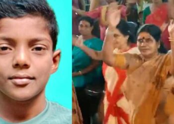 ‘ഷീറ്റിനു മുകളില്‍ വലിഞ്ഞുകയറി,അതിന് അധ്യാപകര്‍ എന്ത് ചെയ്തു?’; വിവാദ പ്രസ്താവനക്കു പിന്നാലെ മന്ത്രിയുടെ സൂംബ