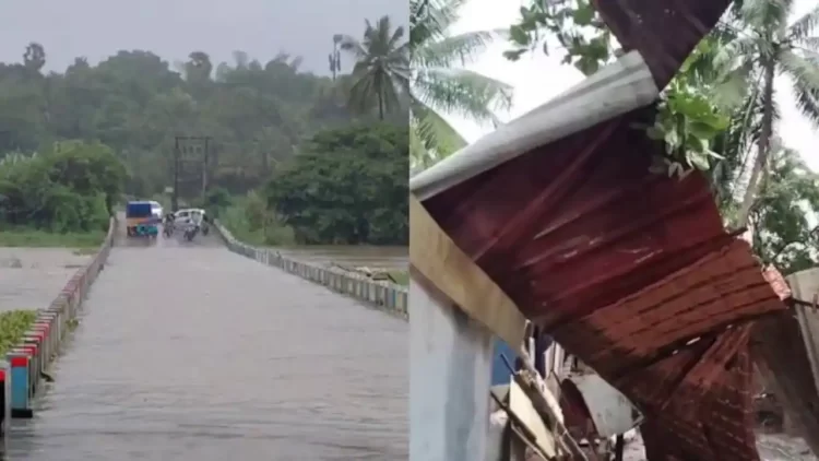 ശക്തമായ മഴയും കാറ്റും, പാലക്കാ‌ട് ജില്ലയിൽ വ്യാപക നാശനഷ്ടം, വിവിധ ഇടങ്ങളിൽ വൈദ്യുതി വിച്ഛേദിച്ചു