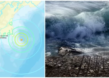 ഭൂകമ്പ പരമ്പര, നടുക്കുന്ന 5 ഭൂകമ്പങ്ങൾ, 300 കിമീ ദൂരത്തിൽ സുനാമി മുന്നറിയിപ്പ് പുറപ്പെടുവിച്ച് റഷ്യ