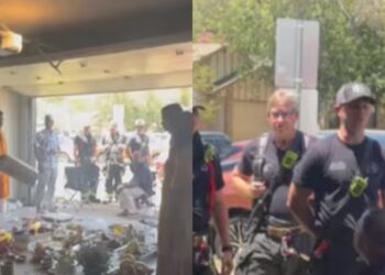 അമേരിക്കയിൽ ഗൃഹപ്രവേശ ചടങ്ങിനായി പൂജ നടത്തി ഇന്ത്യൻ വംശജർ; പുക കണ്ട് ഓടിയെത്തി അഗ്നിരക്ഷാ സേന