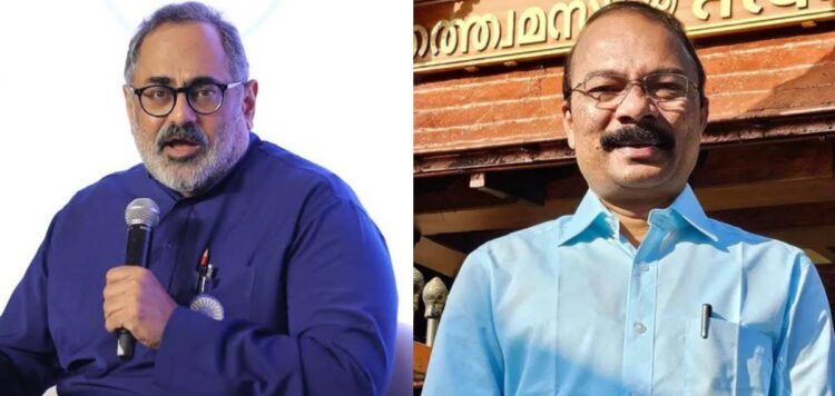 ആഗോള അയ്യപ്പ സംഗമം: രാജീവ് ചന്ദ്രശേഖറും കുമ്മനം രാജശേഖരനും പറയുന്നത് രാഷ്ട്രീയം: പി എസ് പ്രശാന്ത്