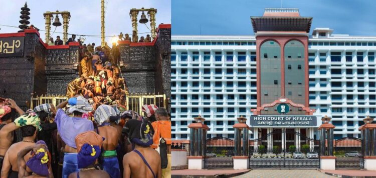 സ്വർണ്ണപ്പാളികളിലെ തൂക്കക്കുറവ് മനഃപ്പൂർവ്വം നടത്തിയ തിരിമറിയാകാം; ഭരണതലത്തിൽ ഗുരുതര വീഴ്ച്ച: ഹെെക്കോടതി