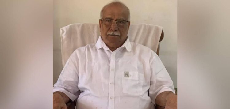 സിപിഐഎം നേതാവ് പി കെ ശ്രീമതിയുടെ ഭര്‍ത്താവ് ഇ ദാമോദരൻ അന്തരിച്ചു