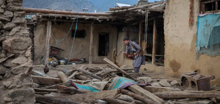 അഫ്ഗാൻ ഭൂകമ്പത്തിൽ മരിച്ചവരുടെ എണ്ണം 1,124 ആയി