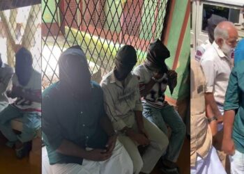 കെഎസ്യുക്കാരെ മുഖംമൂടി ധരിപ്പിച്ച സംഭവം: വടക്കാഞ്ചേരി സിഐ ഷാജഹാനെ സ്ഥലം മാറ്റി