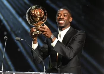 പി എസ് ജി താരം ഒസ്മാൻ ഡെംബലെയ്ക്ക് ബാലൺ ഡി ഓർ പുരസ്കാരം